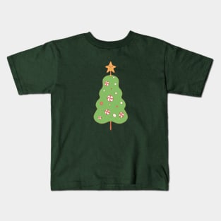 Christmas candy tree Kids T-Shirt